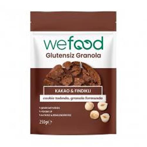 Glutensiz Granola Kakao & F�nd�k 250 gr