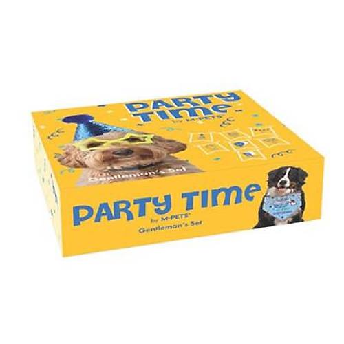 Party Time Erkek K�pekler ��in Do�um G�n� Seti 20x20x7 Cm