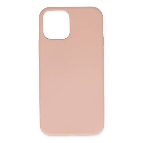 iPhone 11 Pro K�l�f Nano i�i Kadife Silikon - Pudra