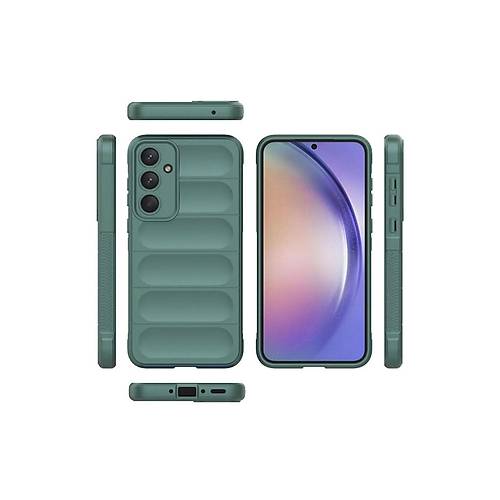Galaxy A26 K�l�f Optimum Silikon - Koyu Ye�il