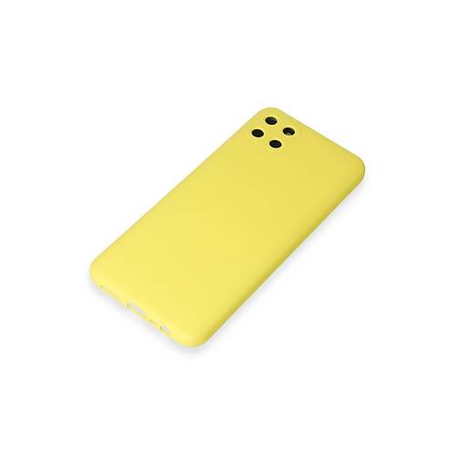 Realme C11 K�l�f Nano i�i Kadife Silikon - Sar�