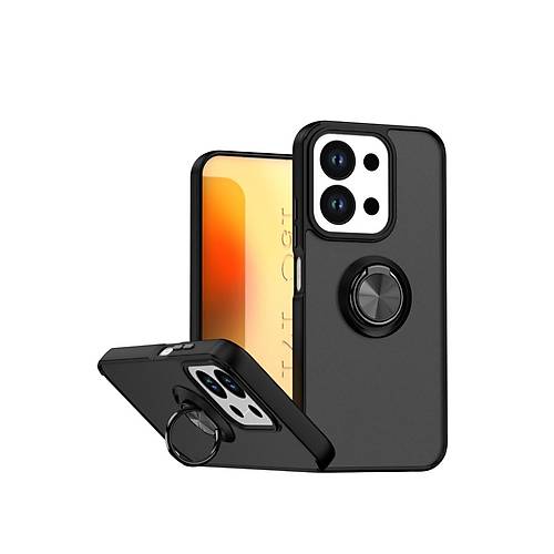 Redmi 15C 4G Montreal Y�z�kl� Silikon Kapak - Siyah