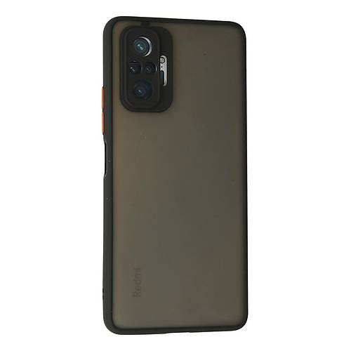 Redmi Note 10 Pro K�l�f Montreal Silikon Kapak - Siyah