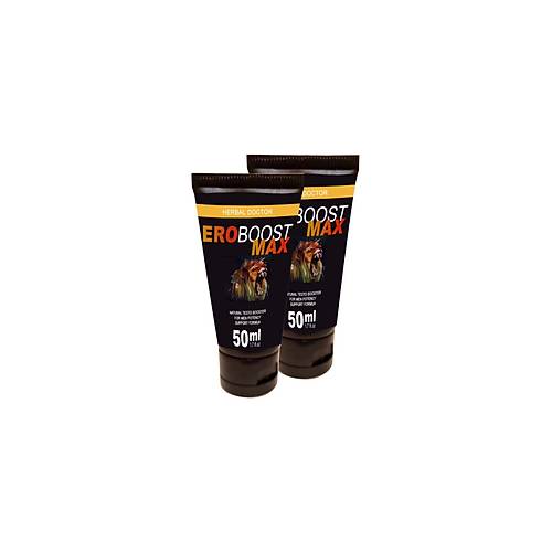 EroBoost Max 2 Adet Testo 50 ml Cream Boyut Harici Uygulama Kremi