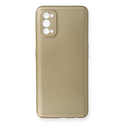 Realme 7 Pro K�l�f First Silikon - Gold