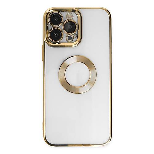 iPhone 13 Pro Max K�l�f Slot Silikon - Gold