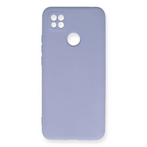 Redmi 9C K�l�f Nano i�i Kadife Silikon - Lila