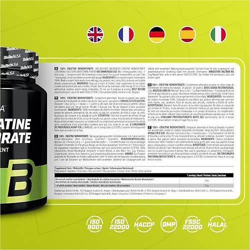 100% Creatine Monohydrate 300 gr