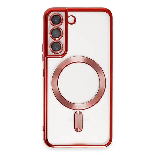 Galaxy S22 K�l�f Kross Magneticsafe Kapak - K�rm�z�