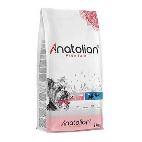 Premium Somonlu Mini Irk Yeti�kin K�pek Mamas� 2 Kg