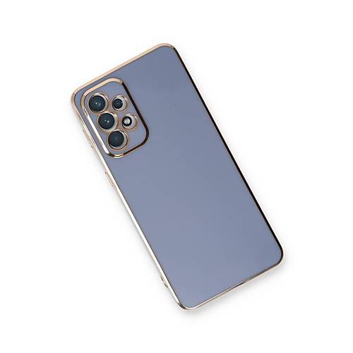 Galaxy A33 5G K�l�f Volet Silikon - Mavi