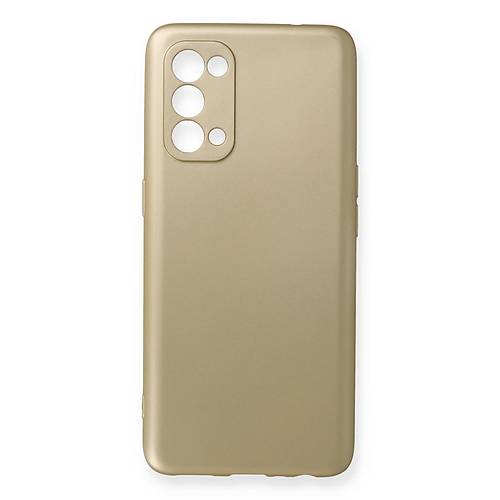 Reno 5 Pro K�l�f First Silikon - Gold
