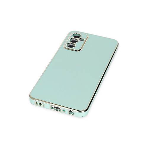 Galaxy A04S K�l�f Volet Silikon - A��k Ye�il