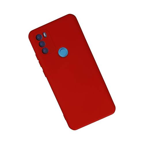 GM 21 Plus K�l�f Nano i�i Kadife Silikon - K�rm�z�