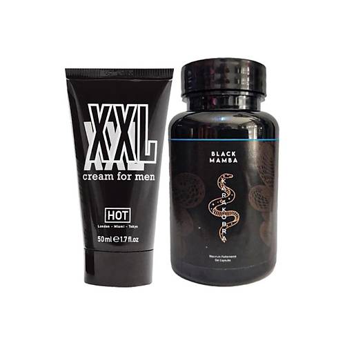Hotxxl 50 ml Erke�e �zel En Boy Krem + Yan�nda 1 Adet Erke�e �zel Karamamba