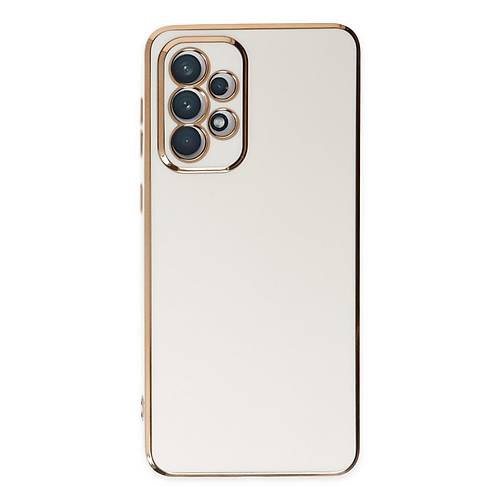 Galaxy A73 5G K�l�f Volet Silikon - Beyaz