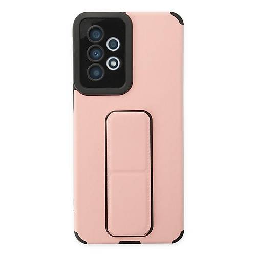 Galaxy A33 5G K�l�f Mega Standl� Silikon - Pudra