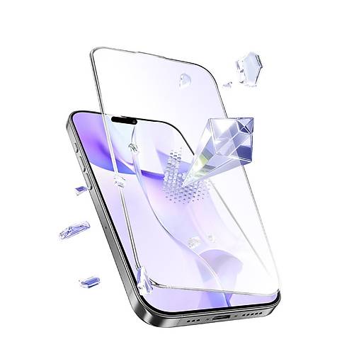 iPhone 12 Bilvis 5in1 3D Magic Cam Ekran Koruyucu - Siyah
