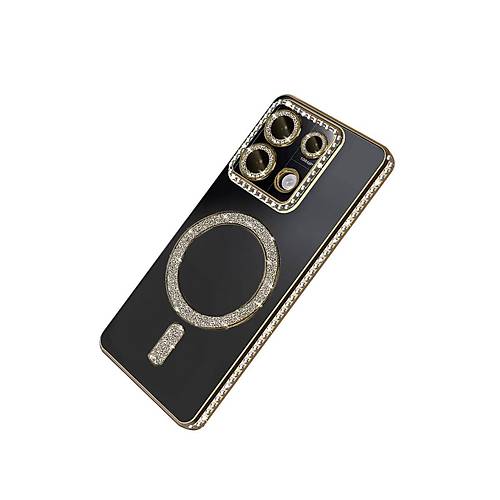 Redmi Note 13 Pro 4G Joke Simli Magneticsafe K�l�f - Gold