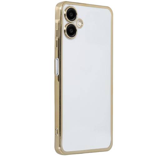 Galaxy A06 K�l�f Razer Lensli Silikon - Gold