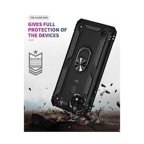 Realme C21 K�l�f Sofya Y�z�kl� Silikon Kapak - Siyah