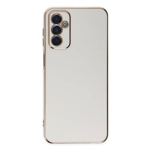 Galaxy M23 K�l�f Volet Silikon - Beyaz