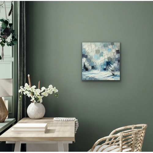 K�� Mevsimi Kanvas Tablo 60x60cm