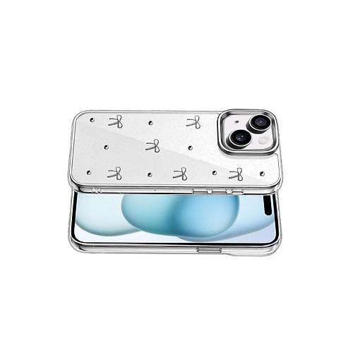 iPhone 15 Fiyonk Desenli Kapak - Desen 5