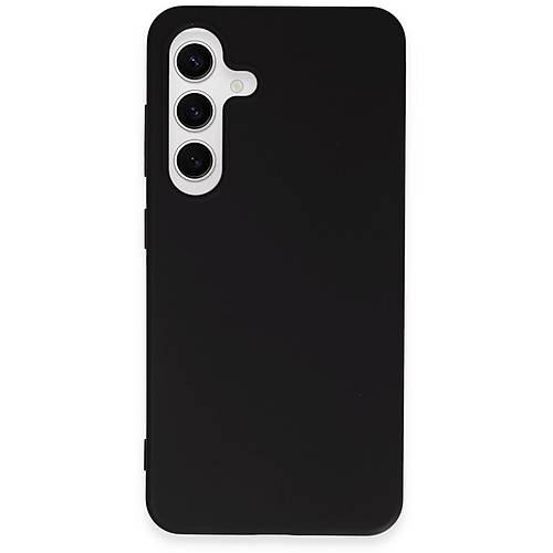 Galaxy S24 K�l�f First Silikon - Siyah
