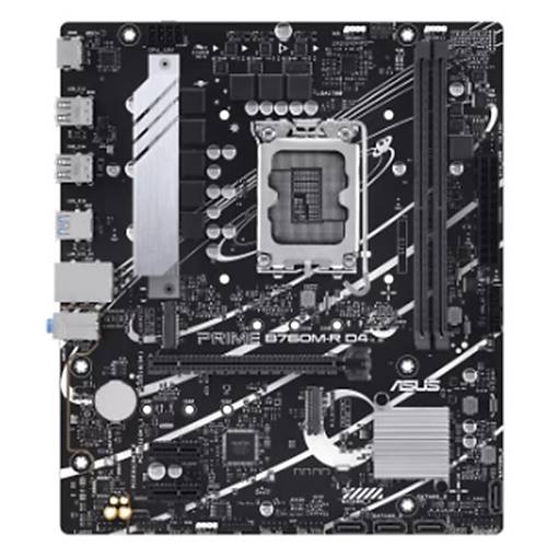 ASUS PRIME B760M-R D4 DDR4 5333MHZ 1XHDMI 2XM.2 USB 3.2 MATX 1700P (12. / 13. VE 14. NES�L ��LEMC� �LE UYUMLU)