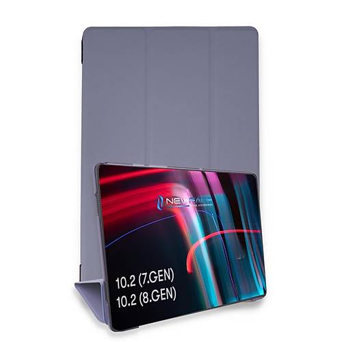 iPad 10.2 (7.nesil) K�l�f Tablet Smart K�l�f - Lila