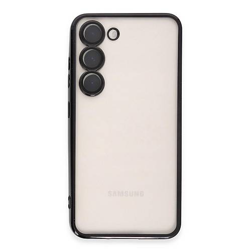 Galaxy S23 Plus K�l�f Razer Lensli Silikon - Siyah