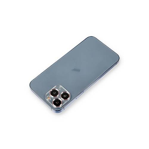 iPhone 11 Pro Max Metal Kamera Lens Koruma Cam - Mor