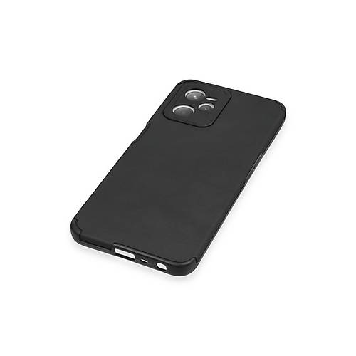 Realme C35 K�l�f Loop Deri Silikon - Siyah