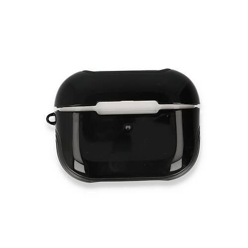 Airpods Pro (1.nesil) 3in1 K�l�f - Siyah