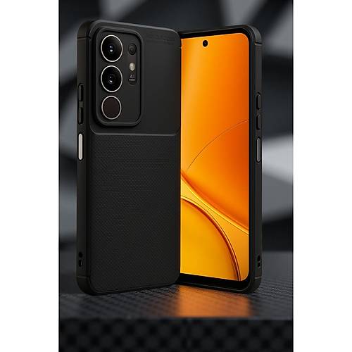 Y29 4G Auto Focus Karbon Kapak - Siyah