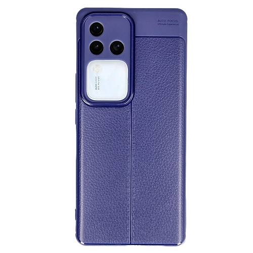 V30 5G K�l�f Auto Focus Kapak - Lacivert