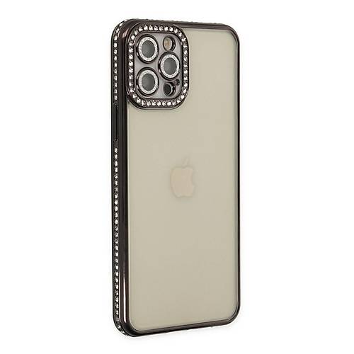 iPhone 12 Pro K�l�f Joke Ta�l� Silikon - Siyah