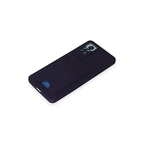 Redmi Note 11 Pro K�l�f Kelvin Kartvizitli Silikon - Derin Mor