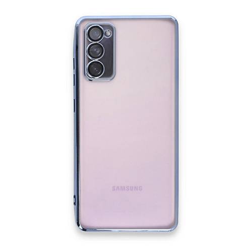 Galaxy S20 FE K�l�f Razer Lensli Silikon - A��k Mavi