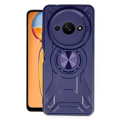 Redmi A3 4G K�l�f Lincoln Silikon - Lacivert