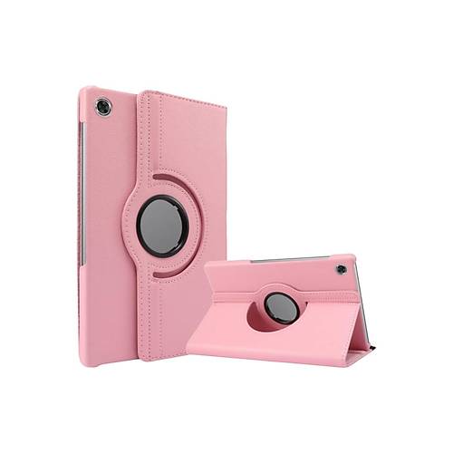 Tab M10 TB311FU K�l�f 360 Tablet Deri K�l�f - Pembe