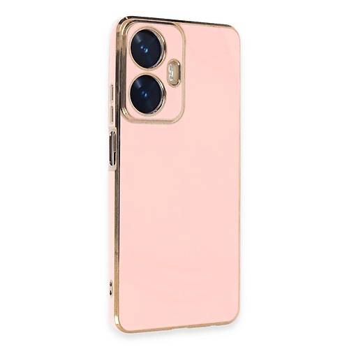 Realme C55 K�l�f Volet Silikon - Pembe