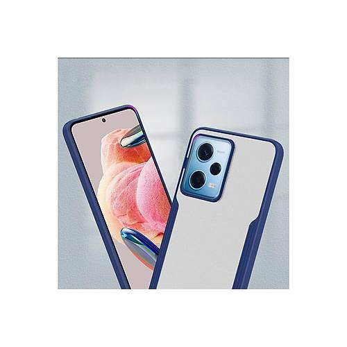Redmi Note 12 5G K�l�f Platin Silikon - Siyah