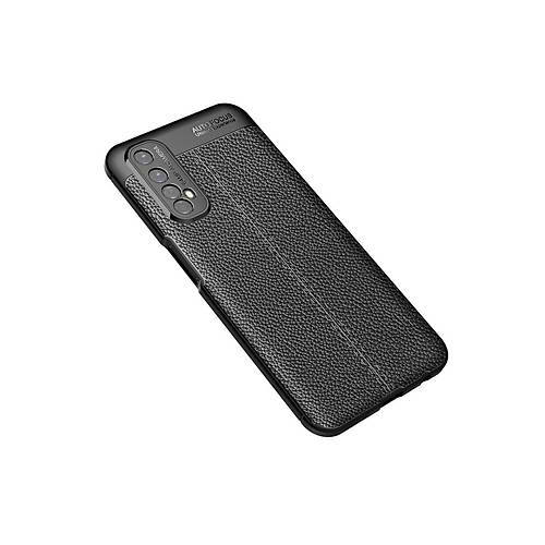 Realme 7 K�l�f Auto Focus Kapak - Siyah