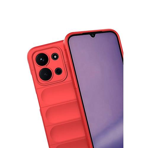 Redmi 15C 4G Optimum Silikon - K�rm�z�
