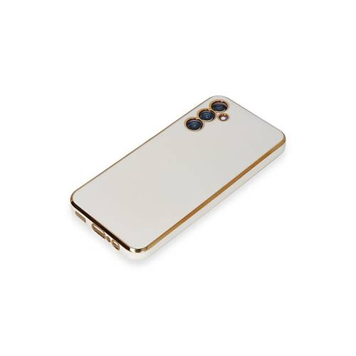 Galaxy M14 5G K�l�f Volet Silikon - Beyaz