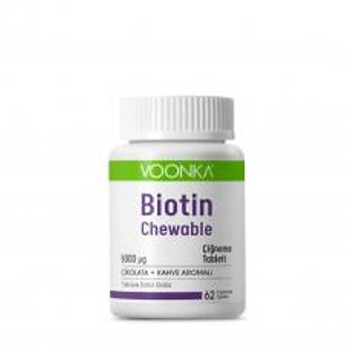 Biotin 5000 Mcg �i�neme 62 Tablet