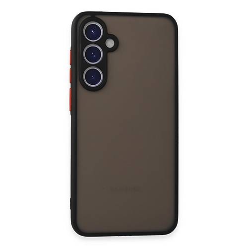 Galaxy S23 FE K�l�f Montreal Silikon Kapak - Siyah