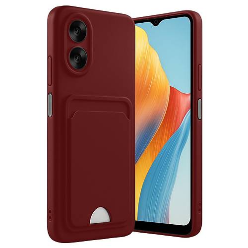 A38 K�l�f Kelvin Kartvizitli Silikon - Bordo